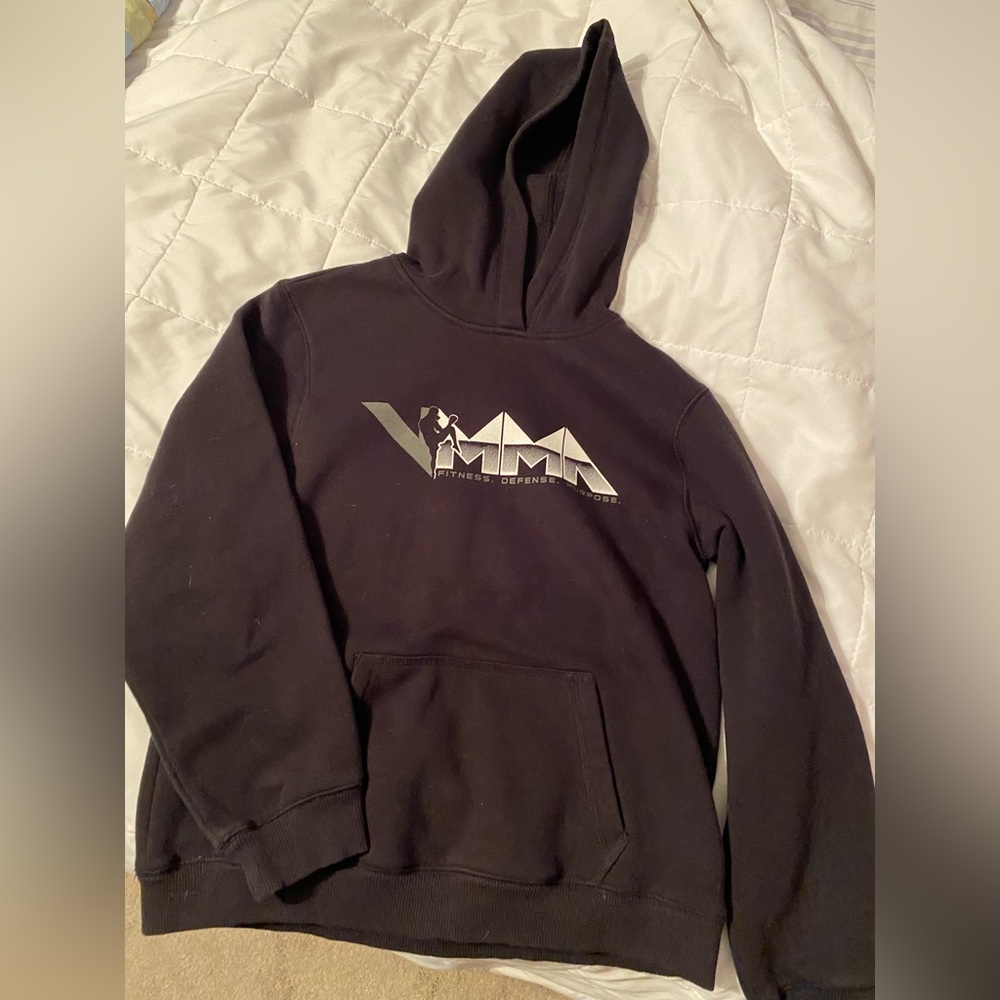 Boys black VMMA hoodie